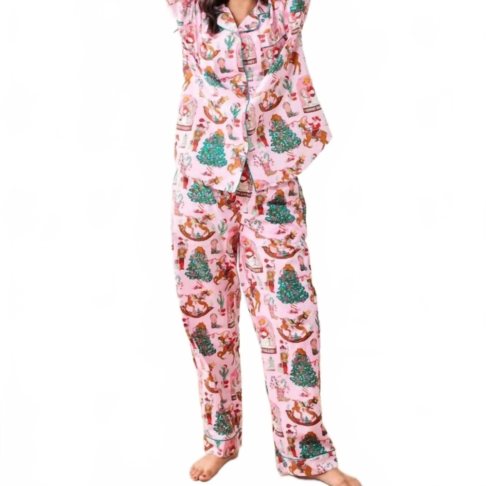 Long PJ Set - Cowgirl Christmas - Picture 4 of 4